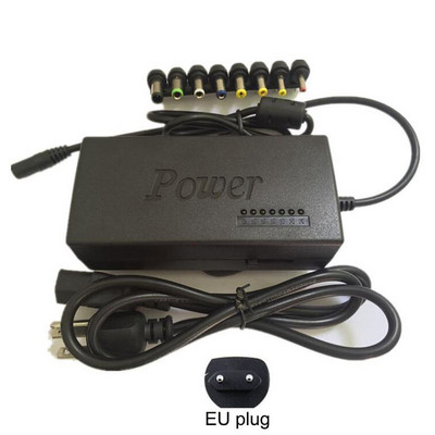 Universāls barošanas avots 96W 12V līdz 24V Regulējams LED lādētājs klēpjdatora adapteris 8 noņemami kontaktdakšas EU US UK AU Plug Portable