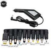 Kelių tipų 90W 19V 4,74A maitinimo šaltinio automobilinio įkroviklio nešiojamojo kompiuterio adapteris, skirtas ACER/DELL/Samsung/Lenovo/Asus USB 5V 2A išmaniajam telefonui