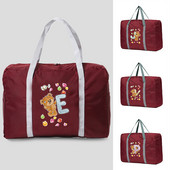 Nova sklopiva torba velikog kapaciteta za pohranu Putne torbe Tote Carry on Luggage Ručna torba Bear Series Print Duffel Set Women
