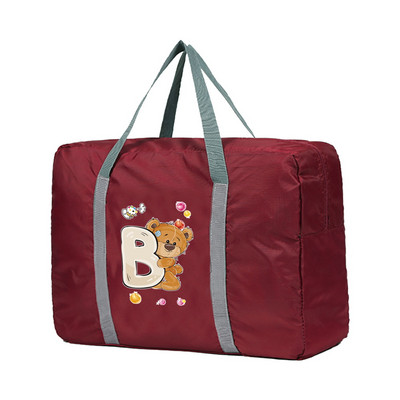 Nova sklopiva torba velikog kapaciteta za pohranu Putne torbe Tote Carry on Luggage Ručna torba Bear Series Print Duffel Set Women