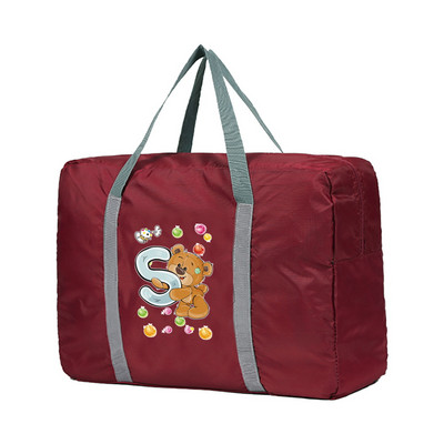 Nova sklopiva torba velikog kapaciteta za pohranu Putne torbe Tote Carry on Luggage Ručna torba Bear Series Print Duffel Set Women