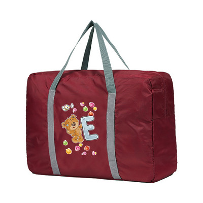 Nova sklopiva torba velikog kapaciteta za pohranu Putne torbe Tote Carry on Luggage Ručna torba Bear Series Print Duffel Set Women