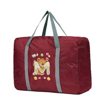 Nova sklopiva torba velikog kapaciteta za pohranu Putne torbe Tote Carry on Luggage Ručna torba Bear Series Print Duffel Set Women