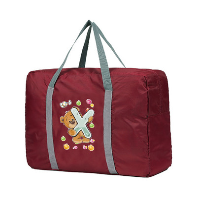 Nova sklopiva torba velikog kapaciteta za pohranu Putne torbe Tote Carry on Luggage Ručna torba Bear Series Print Duffel Set Women