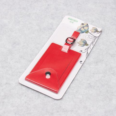 Κόκκινο τριαντάφυλλο κάτω γυαλιστερό κουμπωτό γυαλιστερό Ετικέτες αποσκευών Όνομα αποσκευών Ετικέτες Διεύθυνση βαλίτσας Ετικέτα με πολύχρωμες ζώνες είναι της μόδας