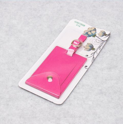 Κόκκινο τριαντάφυλλο κάτω γυαλιστερό κουμπωτό γυαλιστερό Ετικέτες αποσκευών Όνομα αποσκευών Ετικέτες Διεύθυνση βαλίτσας Ετικέτα με πολύχρωμες ζώνες είναι της μόδας