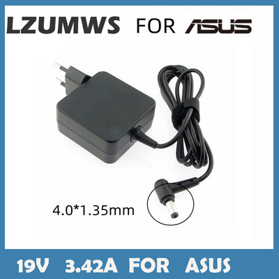 19V 3.42A 65W 4.0*1.35MM захранващ адаптер за зарядно устройство за лаптоп за ASUS UX32VD UX31A X201E UX305 FS200E ADP-65DW X401 X551 A54C-AB31