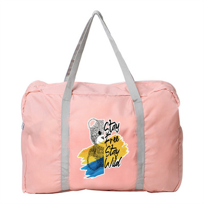 Unisex torba za putne potrepštine za kampiranje na otvorenom Modna djevojka Organizator toaletnih potrepština Serija medvjedića Sklopiva ručna torba za prtljagu na patentni zatvarač