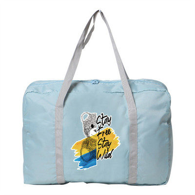 Unisex torba za putne potrepštine za kampiranje na otvorenom Modna djevojka Organizator toaletnih potrepština Serija medvjedića Sklopiva ručna torba za prtljagu na patentni zatvarač