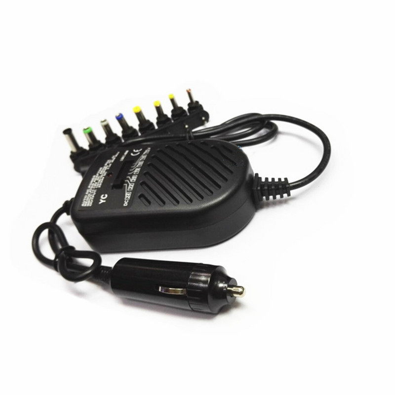 Novi univerzalni DC 80W adapteri za automobilski auto punjač, komplet podesivih 8 odvojivih utikača, adapter za napajanje prijenosnog računala