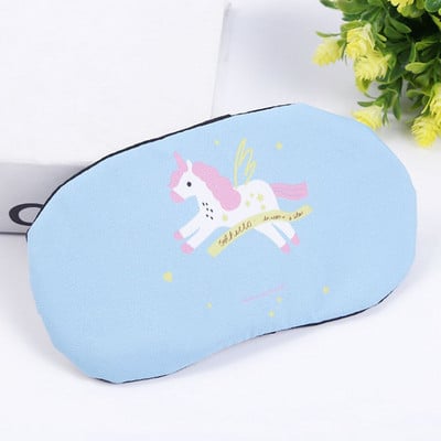 1PC Ajutor pentru ochi pentru somn de călătorie, livrare picătură, accesorii de călătorie, mască pentru ochi cu flamingo drăguț pentru dormit