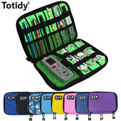 Nove torbe za digitalnu pohranu Organizator Prijenosni dodaci za putovanja USB Kabeli za opremu Žice Punjač Napajanje Baterija Patentni zatvarač Torbica za telefon