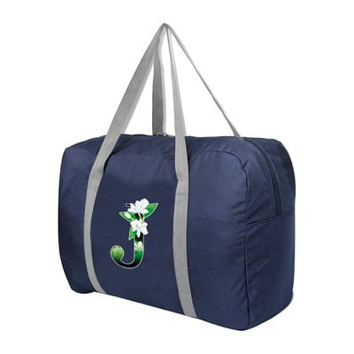 Organizator de călătorie, la modă pentru femei, genți de bagaje de camping în aer liber, pliabile, cu fermoar, accesorii pentru depozitare, genți, geantă cu imprimeu culoare flori