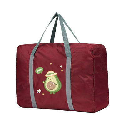 Modna torba za putnu prtljagu velikog kapaciteta za modne vikend torbe Prijenosna ručna torba za pohranu na putovanju i odmoru Serija avokada