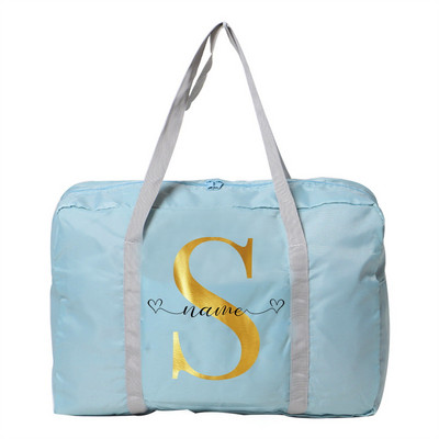 Prilagodite bilo koje ime Putna torba Ženska ručna torba Prtljaga Vreće za pohranu odjeće Sklopivi organizator Dodatna oprema za putnike velikog kapaciteta