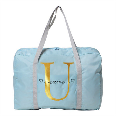 Prilagodite bilo koje ime Putna torba Ženska ručna torba Prtljaga Vreće za pohranu odjeće Sklopivi organizator Dodatna oprema za putnike velikog kapaciteta