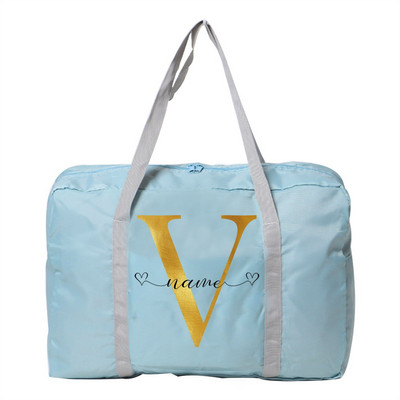 Prilagodite bilo koje ime Putna torba Ženska ručna torba Prtljaga Vreće za pohranu odjeće Sklopivi organizator Dodatna oprema za putnike velikog kapaciteta