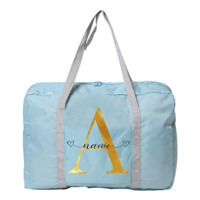 Prilagodite bilo koje ime Putna torba Ženska ručna torba Prtljaga Vreće za pohranu odjeće Sklopivi organizator Dodatna oprema za putnike velikog kapaciteta