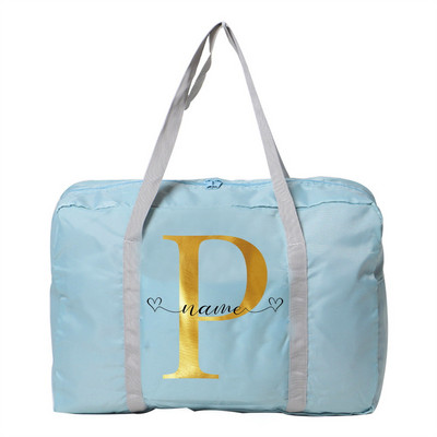 Prilagodite bilo koje ime Putna torba Ženska ručna torba Prtljaga Vreće za pohranu odjeće Sklopivi organizator Dodatna oprema za putnike velikog kapaciteta