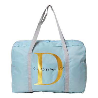 Prilagodite bilo koje ime Putna torba Ženska ručna torba Prtljaga Vreće za pohranu odjeće Sklopivi organizator Dodatna oprema za putnike velikog kapaciteta