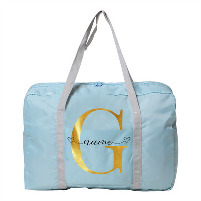 Prilagodite bilo koje ime Putna torba Ženska ručna torba Prtljaga Vreće za pohranu odjeće Sklopivi organizator Dodatna oprema za putnike velikog kapaciteta