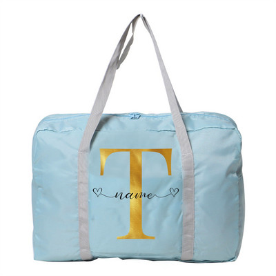Prilagodite bilo koje ime Putna torba Ženska ručna torba Prtljaga Vreće za pohranu odjeće Sklopivi organizator Dodatna oprema za putnike velikog kapaciteta