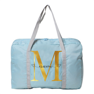 Prilagodite bilo koje ime Putna torba Ženska ručna torba Prtljaga Vreće za pohranu odjeće Sklopivi organizator Dodatna oprema za putnike velikog kapaciteta