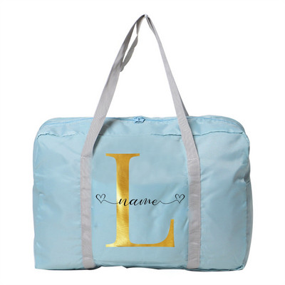 Prilagodite bilo koje ime Putna torba Ženska ručna torba Prtljaga Vreće za pohranu odjeće Sklopivi organizator Dodatna oprema za putnike velikog kapaciteta
