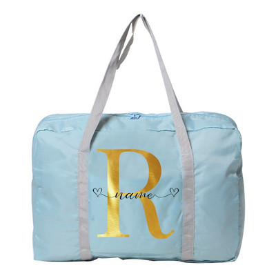 Prilagodite bilo koje ime Putna torba Ženska ručna torba Prtljaga Vreće za pohranu odjeće Sklopivi organizator Dodatna oprema za putnike velikog kapaciteta