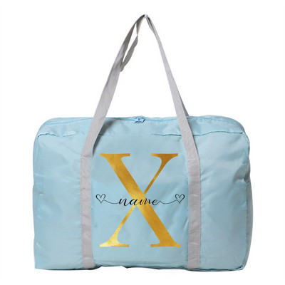 Prilagodite bilo koje ime Putna torba Ženska ručna torba Prtljaga Vreće za pohranu odjeće Sklopivi organizator Dodatna oprema za putnike velikog kapaciteta