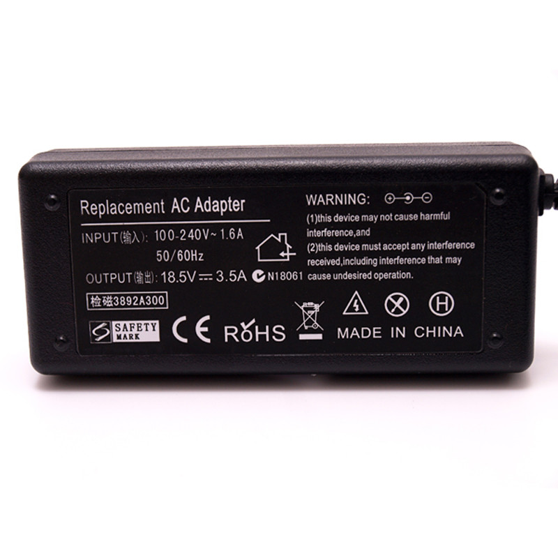 18.5V 3.5A 65W AC adapter za hp prijenosno računalo punjač za HP Compaq 6910P 2230s DV5 DV6 DV7 DV4 G50 G60 N193 CQ43 CQ32 CQ60 CQ61 CQ62