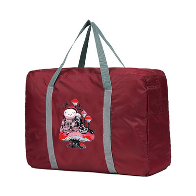 Putna torba velikog kapaciteta 2022 Unisex Organizatori Sklopiva prtljaga Ručne torbe Mushroom Series Clothes Storage Duffle Carry on Torbe