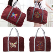 Nova putna torba s printom leptira, uniseks, sklopiva torba, organizatori, prijenosna torba velikog kapaciteta, vodootporni dodaci