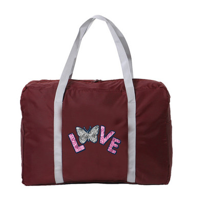 Nova putna torba s printom leptira, uniseks, sklopiva torba, organizatori, prijenosna torba velikog kapaciteta, vodootporni dodaci