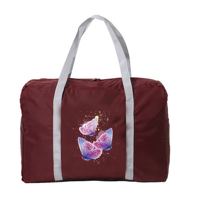 Nova putna torba s printom leptira, uniseks, sklopiva torba, organizatori, prijenosna torba velikog kapaciteta, vodootporni dodaci