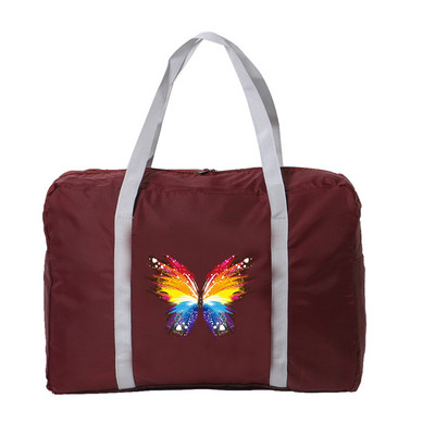 Nova putna torba s printom leptira, uniseks, sklopiva torba, organizatori, prijenosna torba velikog kapaciteta, vodootporni dodaci