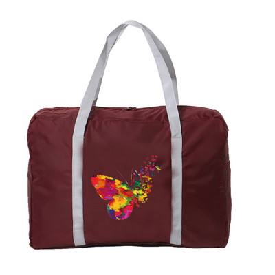 Nova putna torba s printom leptira, uniseks, sklopiva torba, organizatori, prijenosna torba velikog kapaciteta, vodootporni dodaci