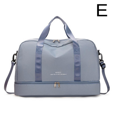 Ženska vikendica velikog kapaciteta, torba za noćenje, platna torba s mokrim džepom, sportska torba za putovanja, teretana, joga, torbe za odlaganje na rame