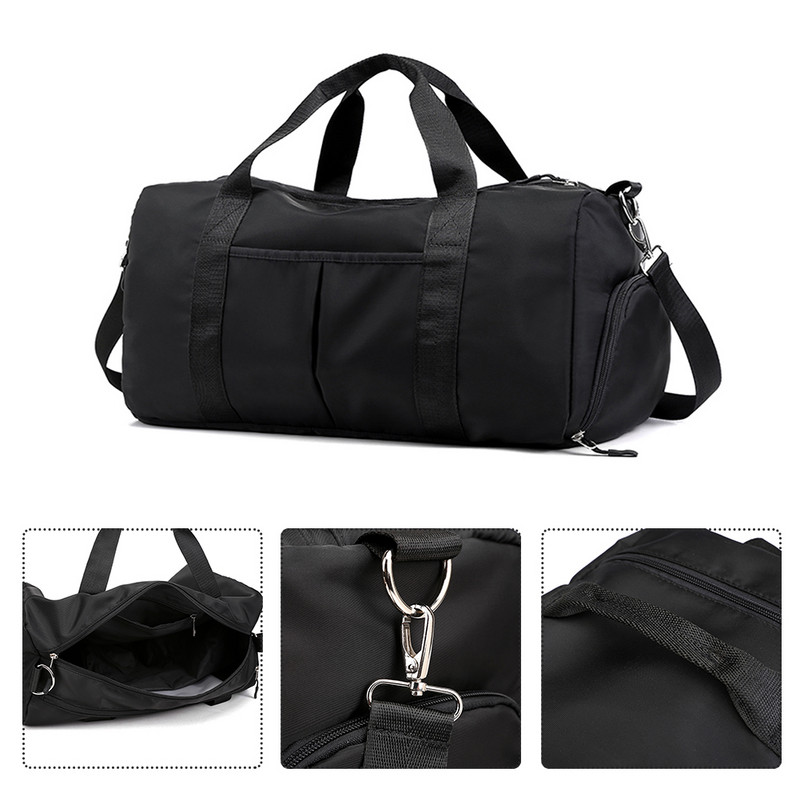 Moterys Vyrai Kelioniniai Sportiniai Sporto Krepšys Per petį Didelės talpos kasdieninės nailoninės rankinės