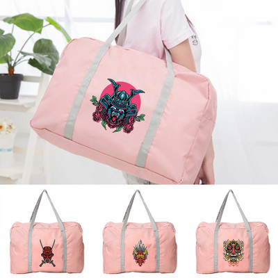 Γυναικείες πτυσσόμενες τσάντες ταξιδιού Duffle Gadgets Organizer Τσάντα χειρός Αποθήκευση ρούχων Anime εκτύπωσης Αξεσουάρ ταξιδιωτών Τσάντες αποσκευών διακοπών