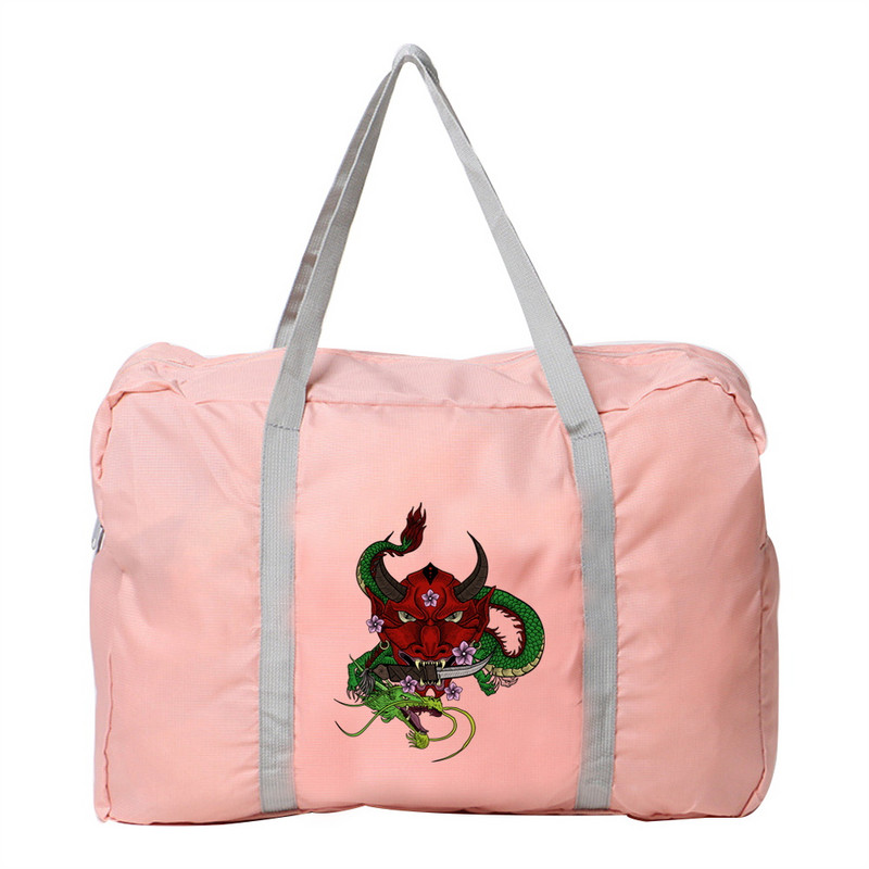 Ženska sklopiva putna torba za gadgete Organizator, torbica, pohrana odjeće, anime print, putnička oprema, praznične torbe za prtljagu