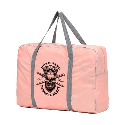 Sklopiva prtljaga Putne torbe Organizator Ženske ručne torbe Skladištenje odjeće King&queen Anime praznični dodaci za putnike Duffle Bag