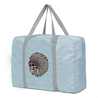 Putna torba velikog kapaciteta Unisex Organizatori Sklopiva prtljaga Ručne torbe Skladištenje odjeće Duffle Torbe za nošenje Skull serija