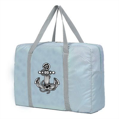 Putna torba velikog kapaciteta Unisex Organizatori Sklopiva prtljaga Ručne torbe Skladištenje odjeće Duffle Torbe za nošenje Skull serija