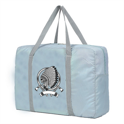 Putna torba velikog kapaciteta Unisex Organizatori Sklopiva prtljaga Ručne torbe Skladištenje odjeće Duffle Torbe za nošenje Skull serija