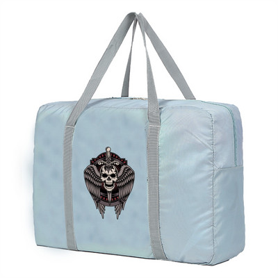 Putna torba velikog kapaciteta Unisex Organizatori Sklopiva prtljaga Ručne torbe Skladištenje odjeće Duffle Torbe za nošenje Skull serija