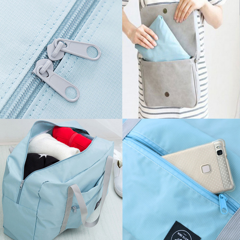 Putna torba velikog kapaciteta Unisex Organizatori Sklopiva prtljaga Ručne torbe Skladištenje odjeće Duffle Torbe za nošenje Skull serija