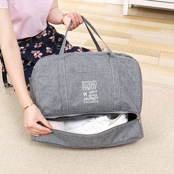 Модна сгъваема пътна чанта Дамски Оксфордски туристически уикенд чанти за нощувки Голям капацитет Ръчен багаж Tote Duffel Аксесоари Консумативи