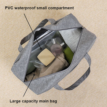 Модна сгъваема пътна чанта Дамски Оксфордски туристически уикенд чанти за нощувки Голям капацитет Ръчен багаж Tote Duffel Аксесоари Консумативи