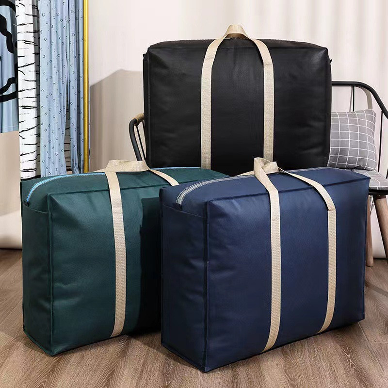 Geantă pliabilă portabilă, unisex, pentru depozitare haine de călătorie, cu fermoar, de designer, geantă pliabilă pentru bagaje, geantă de mână pentru mutare.
